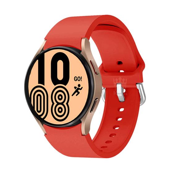 Imagem de Pulseira Silicone Fecho Curvo Para Watch 4 44mm SM-R870