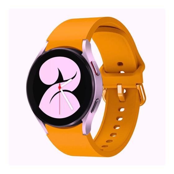 Imagem de Pulseira Silicone Fecho Para Galaxy Watch 4 e Watch 5 Todos