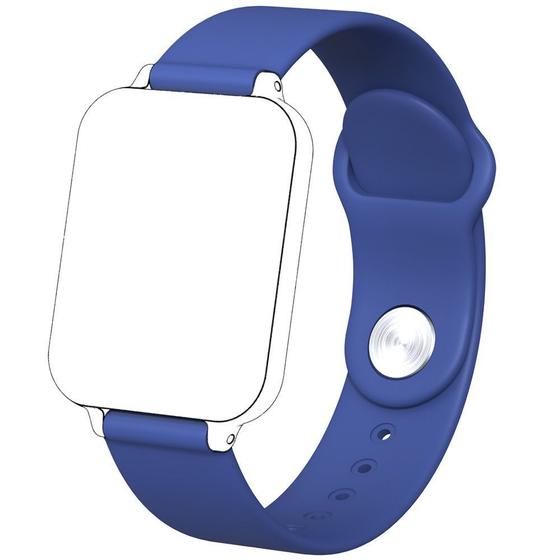 Pulseira Silicone Smartwatch B57 Hero Band III 16mm Relógios