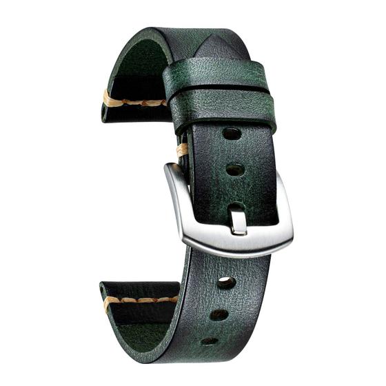 Imagem de Pulseira Smartwatch BINLUN em Couro - Compatível com Samsung e Huawei