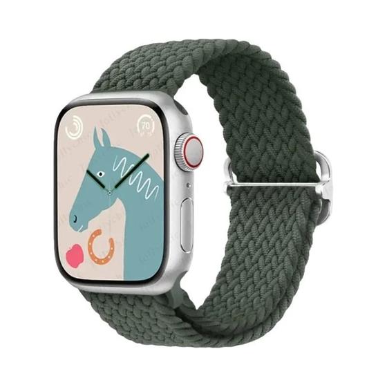 Imagem de Pulseira Trançada Solo Loop de Nylon para Apple Watch - 38/40/41/44/45/49mm