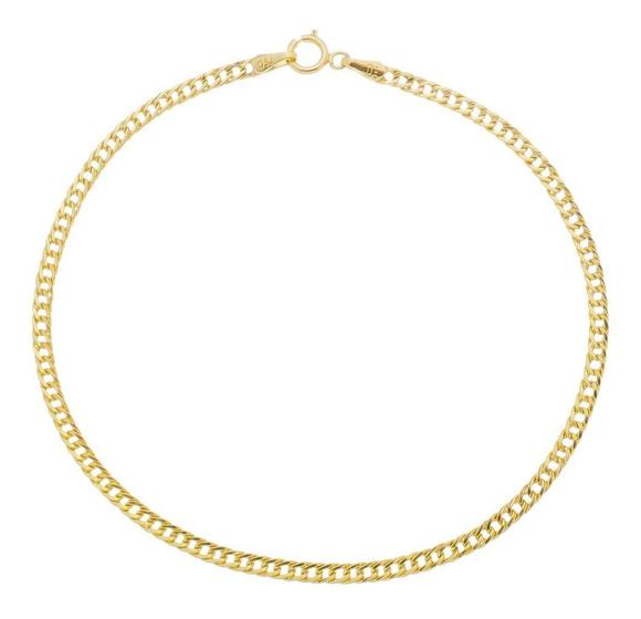 Imagem de Pulseira Unissex Grumet Duplo Ouro 18k 750