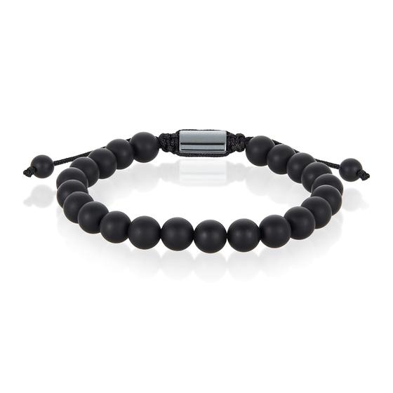 Imagem de Pulseira West Coast Jewelry Matte Agate Stone para homens