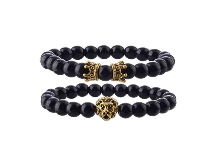 Imagem de Pulseiras Braceletes Kit com 2 pulseiras Rei Leão