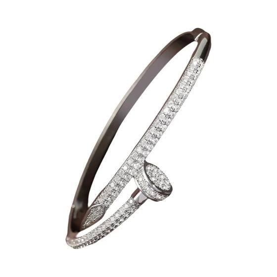 Imagem de Pulseiras De Corrente Com Strass Góticas Da Moda Feminina RAKOL Pulseiras Geométricas De Cristal