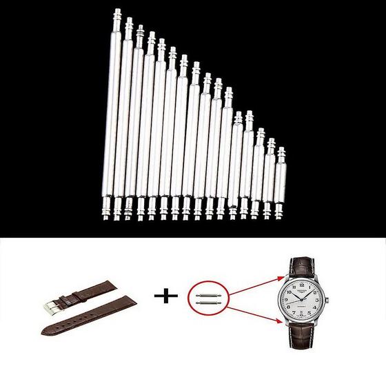 Imagem de Pulseiras de Relógio - Kit com 360 Barras de Mola (8-25mm)