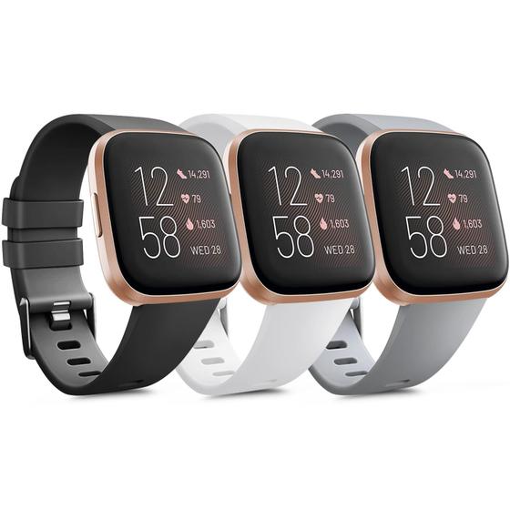 Imagem de Pulseiras de Silicone Macio para Fitbit Versa 2/Versa/Lite