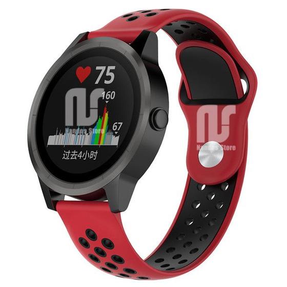 Imagem de Pulseiras diversas compatíveis com Garmin Forerunner 55 / 158 / 245 / 645 Music / Vivomove / Vivomove HR e Active 3 / 4