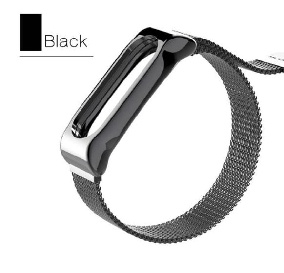 Imagem de Pulseiras em Aço/inox / Metal  NSmart compatíveis com Mi Band 2