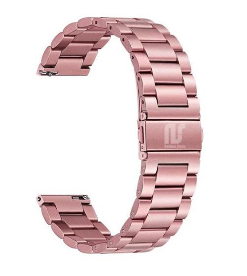 Imagem de Pulseiras premium em aço inoxidável 3 elos Nsmart compatíveis com Amazfit GTS / GTS 2 MINI / GTS 2 / GTS 2e / GTS 3 / GTS 4 mini