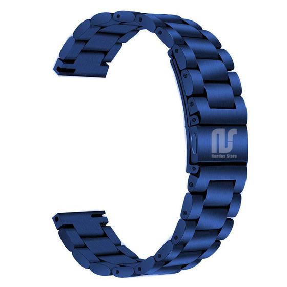 Imagem de Pulseiras premium em aço inoxidável 3 elos Nsmart compatíveis com Amazfit GTS / GTS 2 MINI / GTS 2 / GTS 2e / GTS 3 / GTS 4 mini