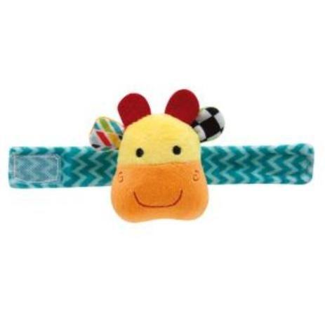 Imagem de Pulseirinha Com Chocalho 3m+ Happy Zoo Vaquinha - Buba
