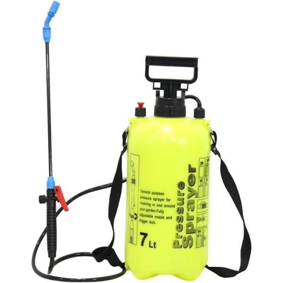 Pulverizador 7 Litros Manual Costal Agricola e Compressao Previa é boa?