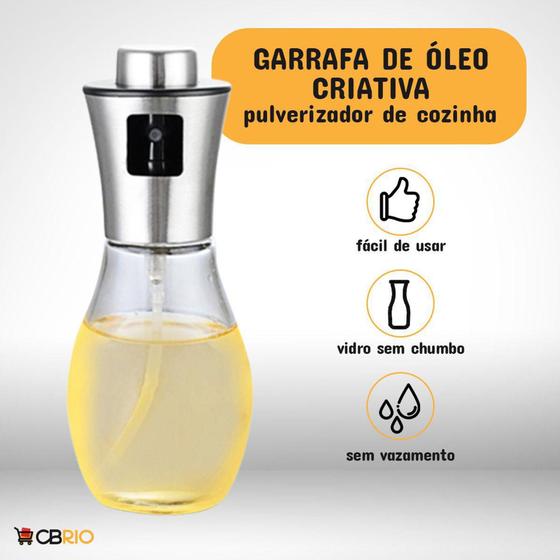Pulverizador Azeite Porta Vinagre Spray Galheteiro Dosador - CBRIO Menor preço em Pulverizador Azeite Porta Vinagre Spray Galheteiro Dosador - CBRIO