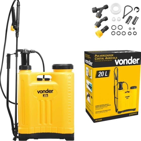 Pulverizador Bomba Costal  Agricola Manual 20 Litros Vonder é boa?