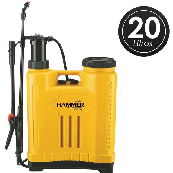 Pulverizador Costal Agrícola Manual 20 Litros GYPMH2000 HAMMER Menor preço em Pulverizador Costal Agrícola Manual 20 Litros GYPMH2000 HAMMER