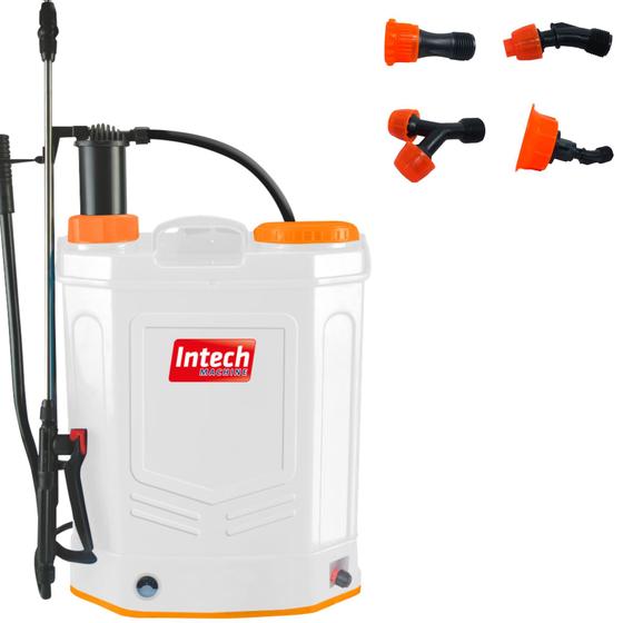 Pulverizador Costal Elétrico e Manual 20l Gpm2000 Agrícola Intech Menor preço em Pulverizador Costal Elétrico e Manual 20l Gpm2000 Agrícola Intech