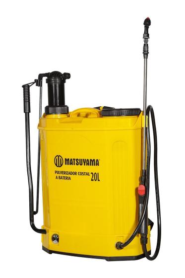 Pulverizador Costal Elétrico Manual E Bateria 20L Matsuyama Menor preço em Pulverizador Costal Elétrico Manual E Bateria 20L Matsuyama