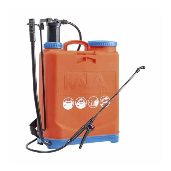 Pulverizador Costal Manual 16L Kala Menor preço em Pulverizador Costal Manual 16L Kala