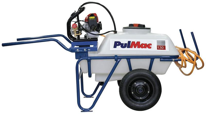 Pulmac Pulverizador Estacionário com Rodas 130 litros 25,4cc Pulmac KPS 26 ...