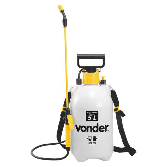 Pulverizador Manual De Compressão Prévia Vonder PL005 5L Tipo Bomba Menor preço em Pulverizador Manual De Compressão Prévia Vonder PL005 5L Tipo Bomba