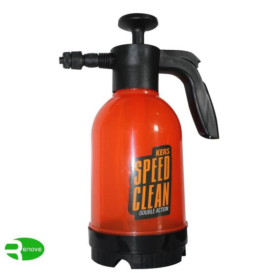 Pulverizador manual de liquidos e espuma -speed clean "double action" kers 2l Menor preço em Pulverizador manual de liquidos e espuma -speed clean "double action" kers 2l