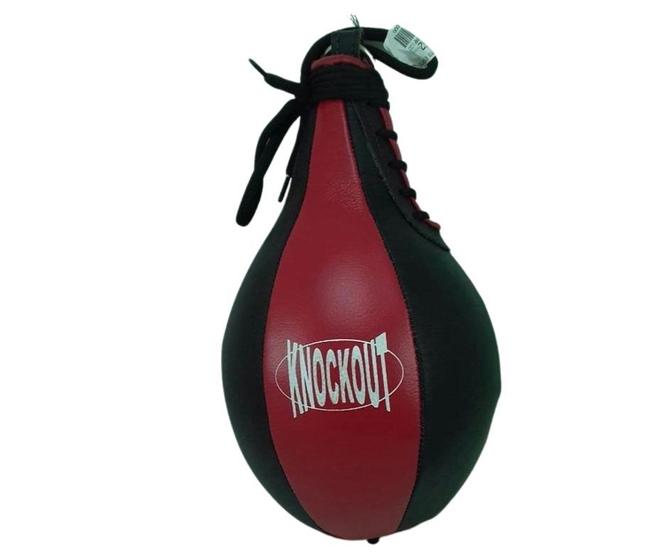 Imagem de Punching Ball  Pera 100 % Couro Natural Boxe Luta Knockout