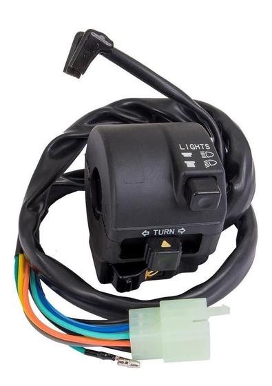 Imagem de Punho Chave Luz Completo Moto Titan 150 Esd 04-08 Fan 150