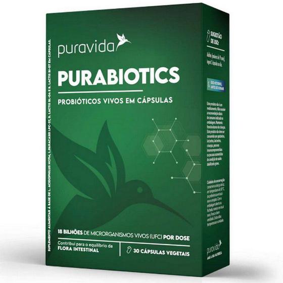 Imagem de Purabiotics Probióticos Vivos Em Caps - 30 Caps - Pura Vida