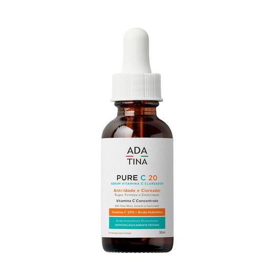 Imagem de PURE C 20 Sérum Clareador Anti-Idade com Vitamina C - 30ml - ADA TINA