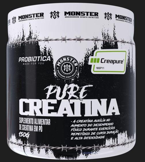 Imagem de Pure Creatina 150g  Monster - Probiótica - Probiotica