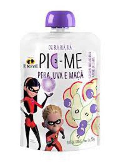 Imagem de Purê De Frutas Os Incríveis Pera, Uva E Maçã Pic Me 90G