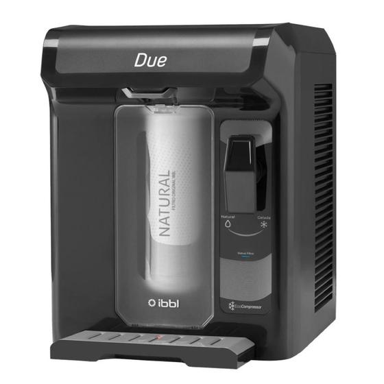 Purificador Agua Due Grafite 220V Ibbl Imagem de Purificador Agua Due Grafite 220V Ibbl