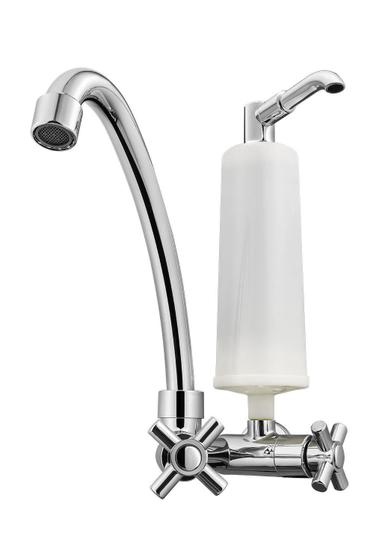Purificador Branco Alcalino E Bacteriológico Com Torneira Menor preço em Purificador Branco Alcalino E Bacteriológico Com Torneira