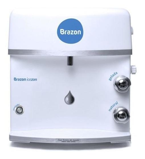 Imagem de Purificador De Água Alcalina Ionizado Com Ozônio Brazon Icezon Branco 110/127V