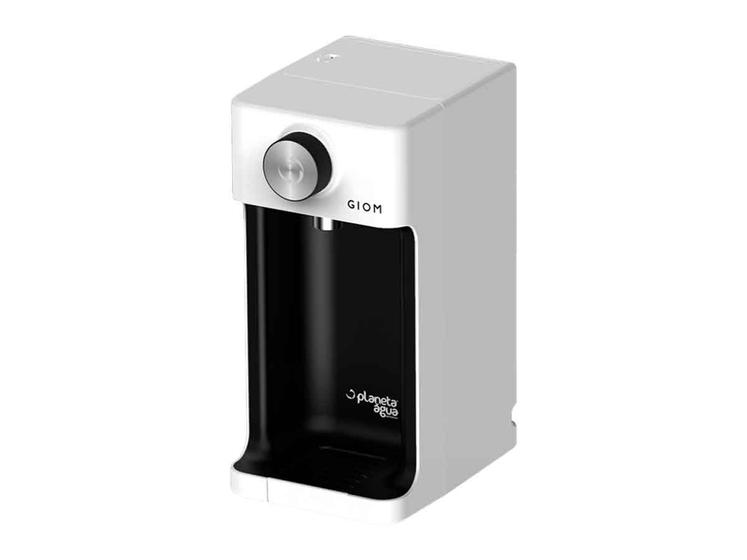 Purificador de Agua Alcalina Natural Melhora Ph Giom Preto Menor preço em Purificador de Agua Alcalina Natural Melhora Ph Giom Preto