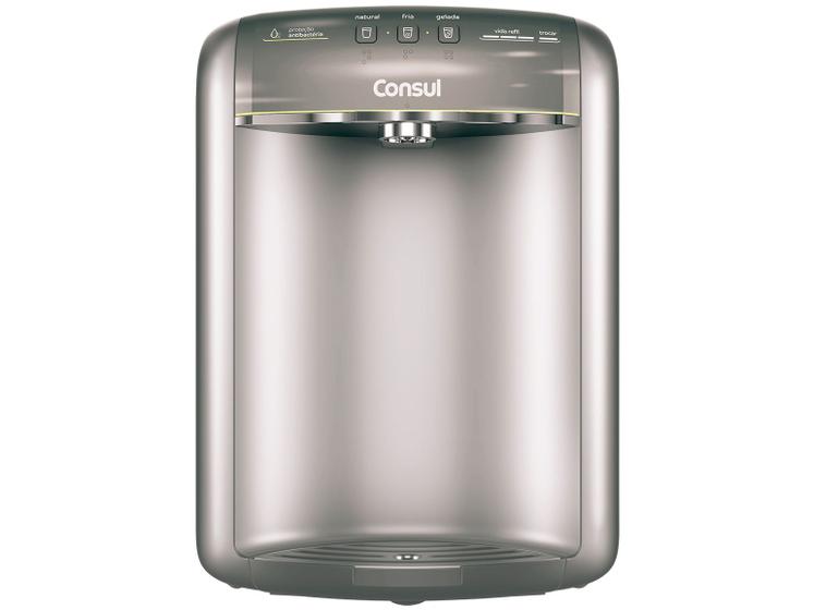 Purificador de Água Consul CPB36AF Com Refrigeração por Compressor Titanium Menor preço em Purificador de Água Consul CPB36AF Com Refrigeração por Compressor Titanium
