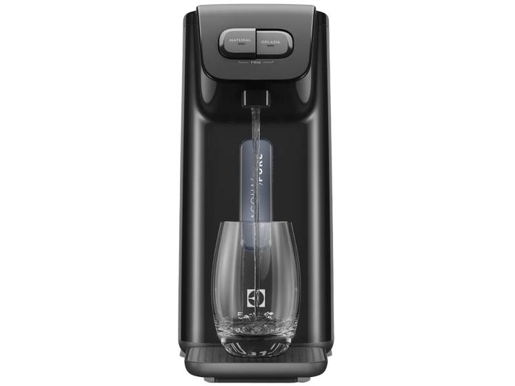 Purificador de Água Electrolux de Parede e Mesa Eletrônico Preto Efficient PE15P Água Gelada e Natural Imagem de Purificador de Água Electrolux de Parede e Mesa Eletrônico Preto Efficient PE15P Água Gelada e Natural