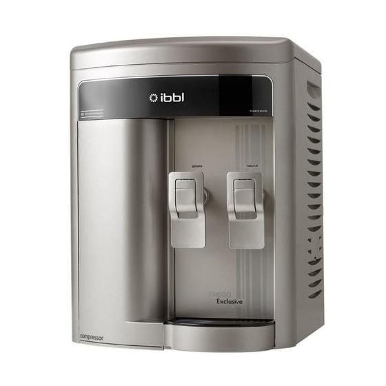 Purificador De Agua Fr600 Exclusive Prata 220V Ibbl Imagem de Purificador De Agua Fr600 Exclusive Prata 220V Ibbl