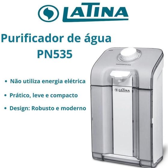 Imagem de Purificador de água latina pn535 fume