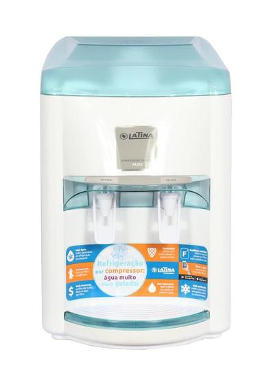 Purificador de Agua Refrigerado Latina Pa355 Verde 127v Menor preço em Purificador de Agua Refrigerado Latina Pa355 Verde 127v