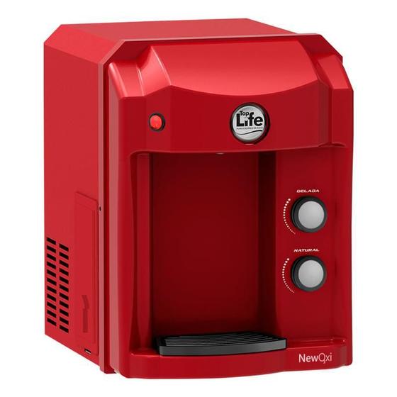 Imagem de Purificador De Água Top Life Newoxi Com Ozônio Vermelho 220V