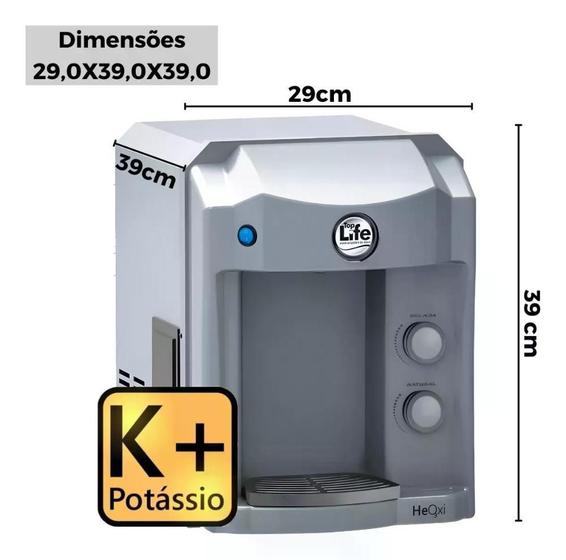 Imagem de Purificador Eletrico Heoxi K+Ph Alcalino Ozonio+Potássio