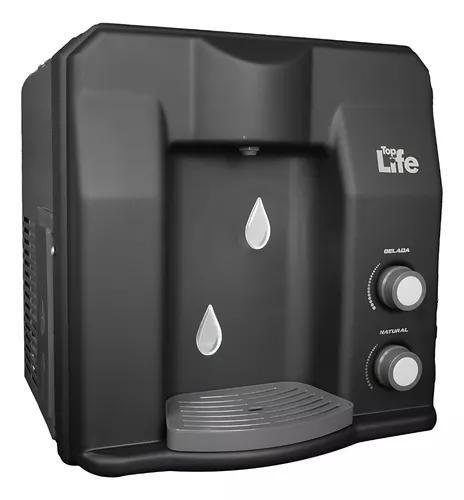 Imagem de Purificador Super Água Alcalina Ionizada Gelada Ph 9,5 Redox/Pral Negativo Flex HE Preto 220v - Top Life