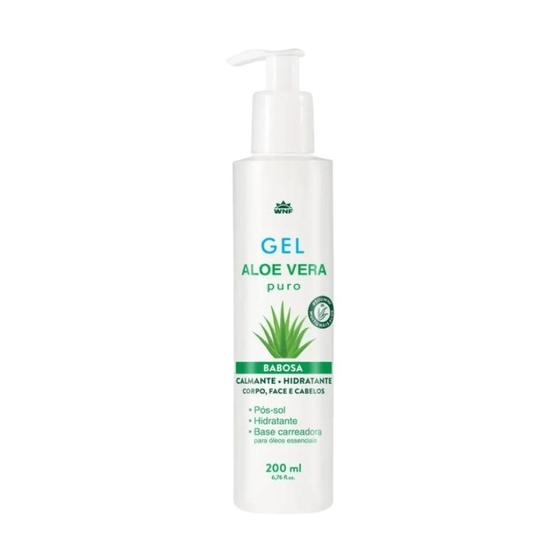 Imagem de Puro Gel De Aloe Vera Babosa Neutro 200Ml - Wnf