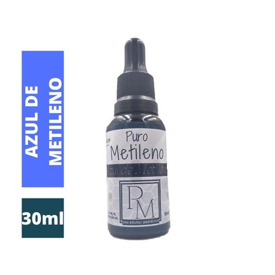 Imagem de Puro Metileno Azul De Metileno Pa Puro 1% Frasco Gotas 30Ml