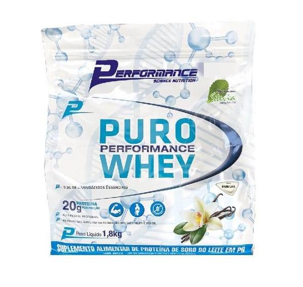 Imagem de Puro whey performance baunilha - 1,8kg refil