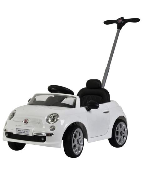 Imagem de Push Car Best Ride On Cars Fiat 500 White para crianças