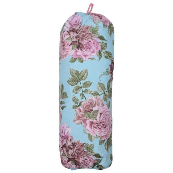 Imagem de Puxa Saco Estampado 43cm X 22cm Tecido Misto - Floral Tiffany