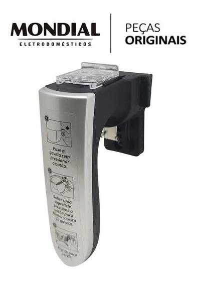 Puxador Alça Preto E Cinza Air Fryer Af-34 E Af-33 Original Menor preço em Puxador Alça Preto E Cinza Air Fryer Af-34 E Af-33 Original